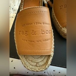 Rag and Bone size 6 espadrille